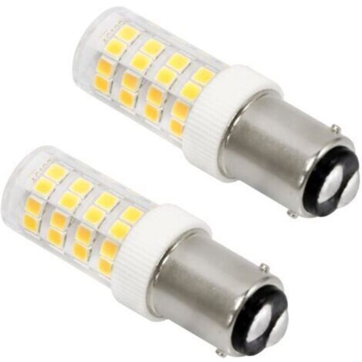 Bec LED 5W B15d, 3000K, 2 db
