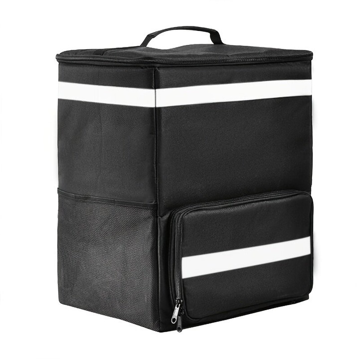 Rucsac termoizolant extensibil negru 30x45cm