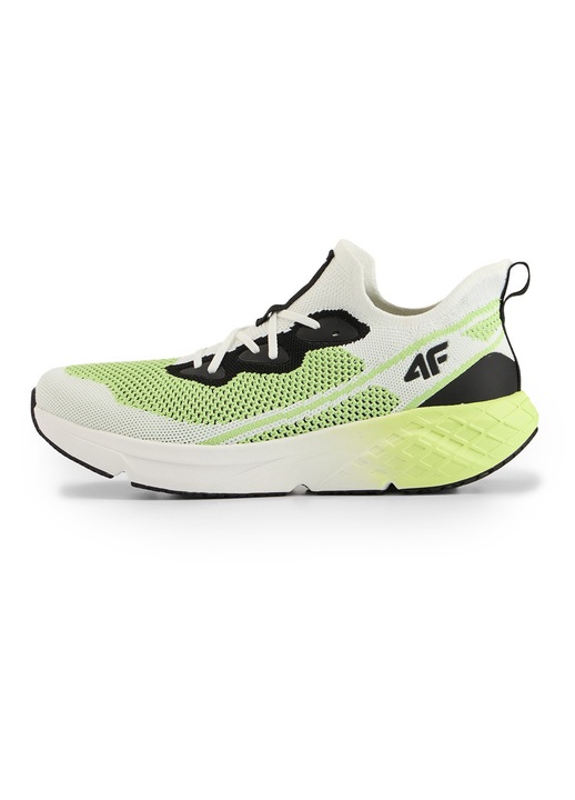 Мъжки кецове, 4F, VELOCORE 2.0, slip-on, бели, текстилна материя