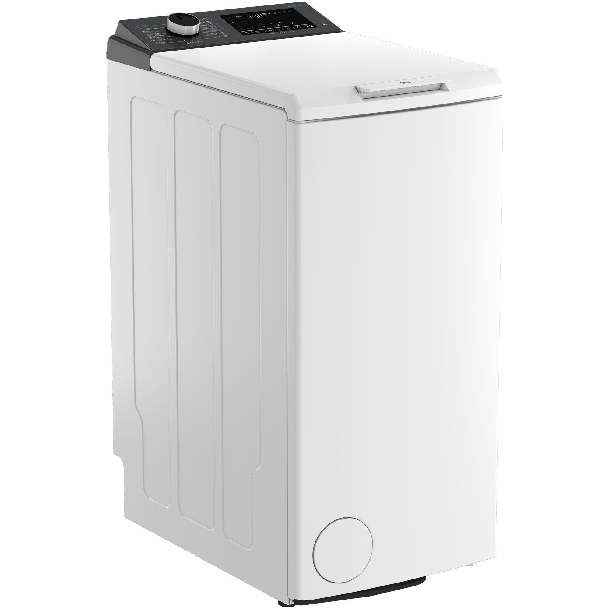 Masina de spalat rufe Beko TB721DAESEE incarcare verticala, 7kg, 1200 rpm , clasa A, motor ProSmart™ Inverter,tehnologie Energy Spin, 15 programe spalare