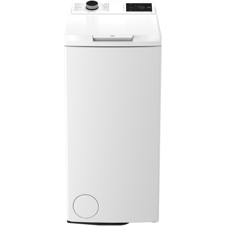 Пералня Beko TB622ECWEE, Вертикално зареждане, 6 кг, 1200 об/мин, Клас B, ProSmart™ Inverter мотор, Технология Energy Spin, 15 програми