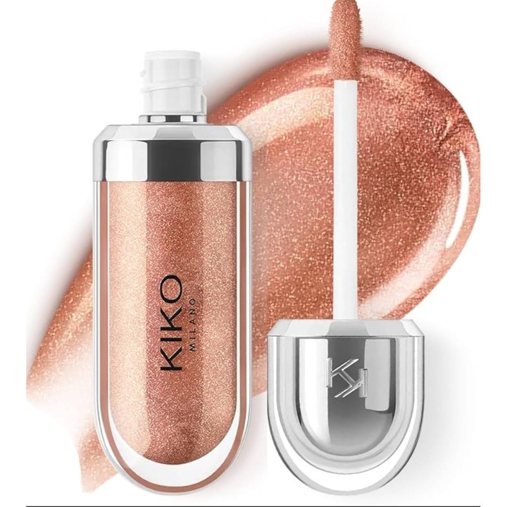Гланц за устни Kiko, цвят № 18, кафяв