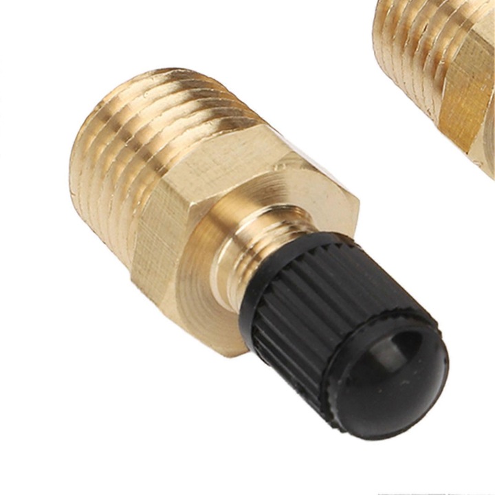 Set 4 supape rezervor compresor aer 1/4in NPT metalice etanse