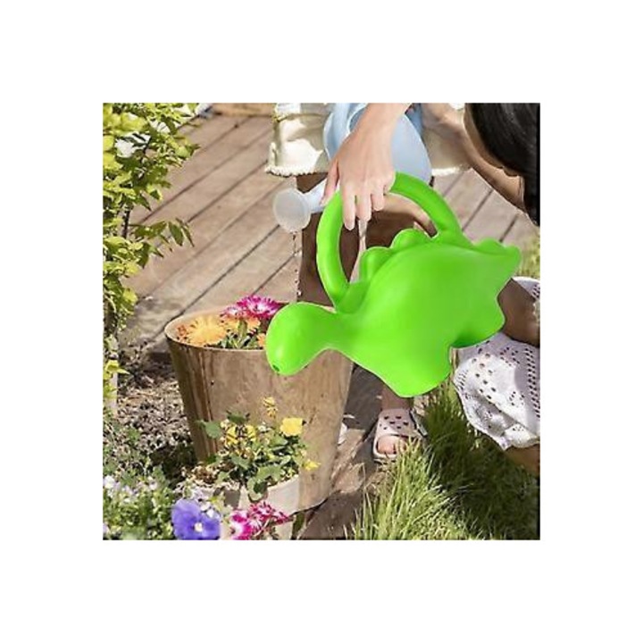 Stropitoare plastic dinozaur 1.5L portabil 27x20cm