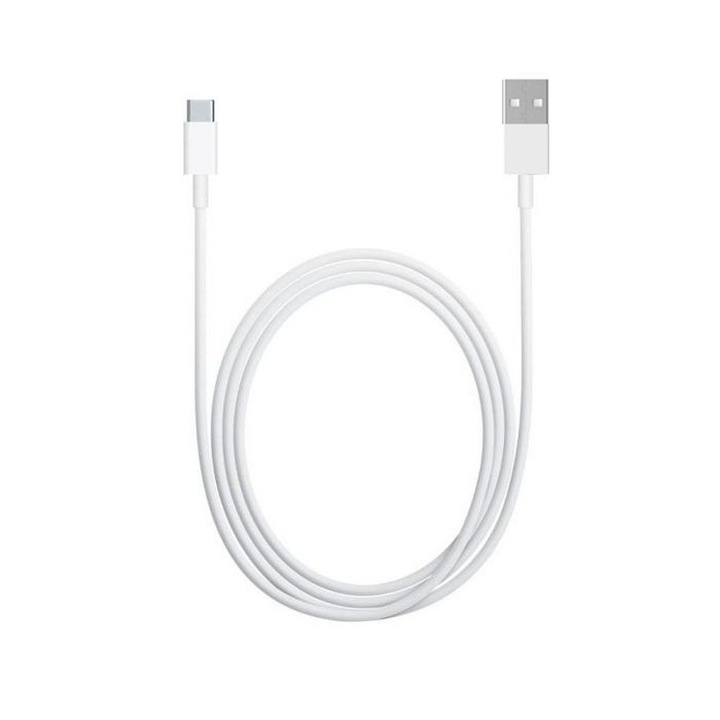 Xiaomi USB-A - USB-C kábel 1m 4A gyorstöltő töltőkábel fehér