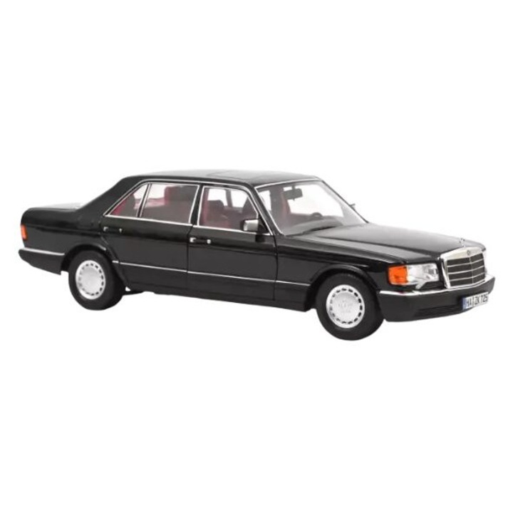 Mercedes-Benz 560 SEL 1991 fekete 1:18 méretarányú modellautó, Norev