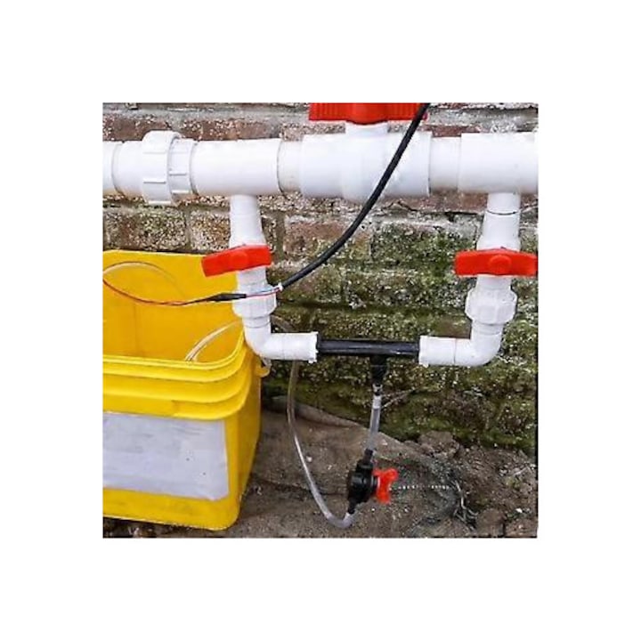 Kit injector fertilizator Venturi 3/4 inch pentru irigatii gradina plastic