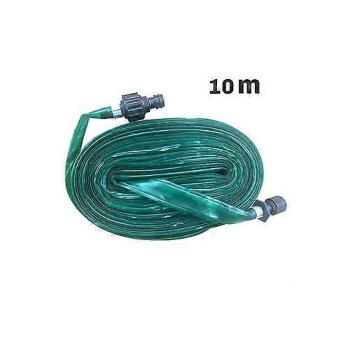 Маркуч за напояване PVC 10м зелен херметичен