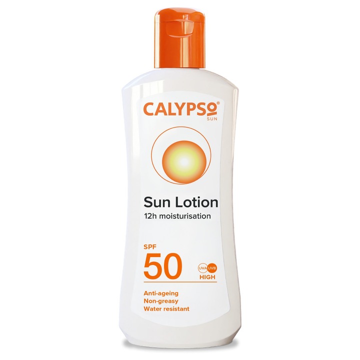 Слънцезащитен лосион Calypso SPF 50, 200ml, унисекс, за лице