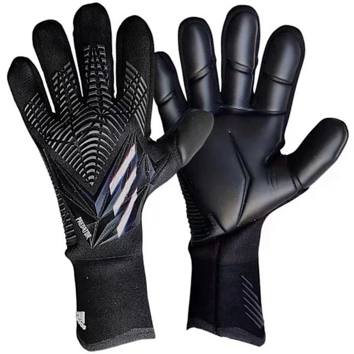 Manusi portar fotbal, verde negru, nylon guma, marime unica