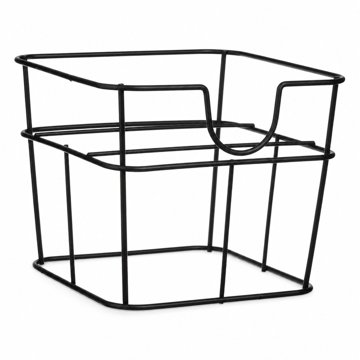 Fekete Fém Állvány Italadagolóhoz Limonádé Gyümölcslé Adagoló Csap Terasz Partik 18.5x18.5x15cm Shopiens®