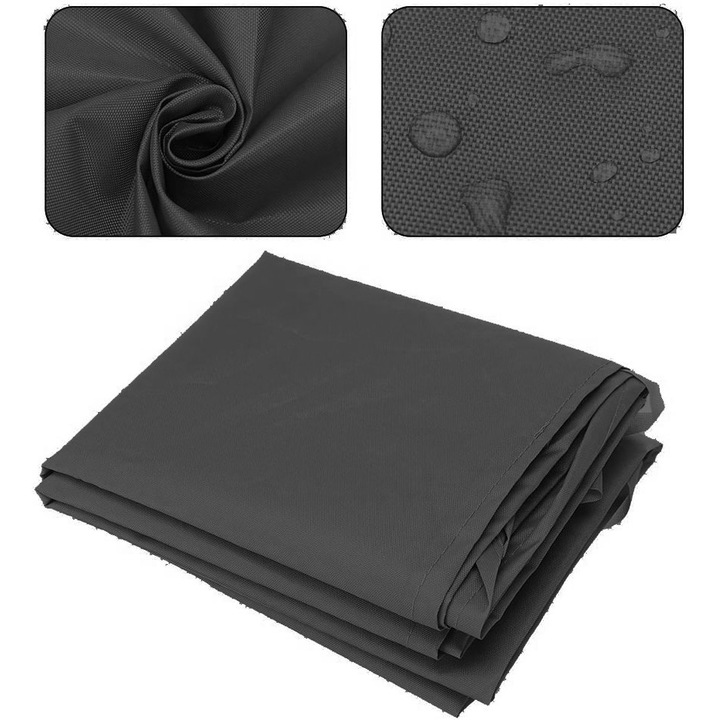 Copertina, 2, 5 metri, copertina de gradina - copertina exterioara, neagra