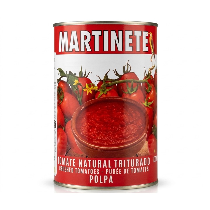 Натурален доматен сос за пица, 4 кг, Martinete