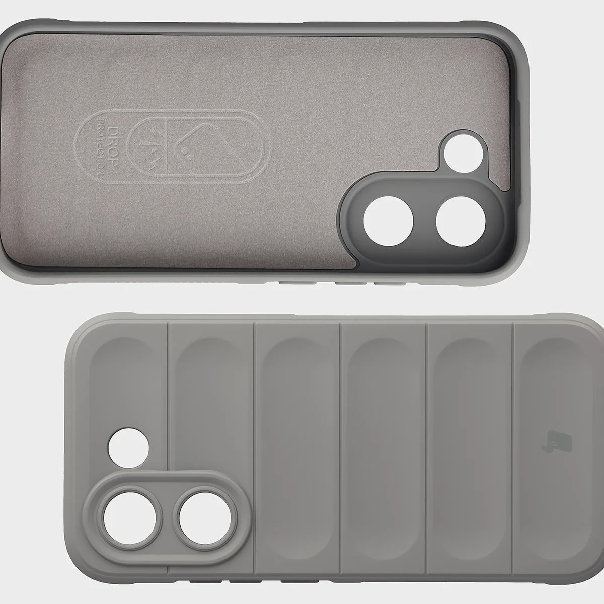 Husa Bizon Case Tur pentru Xiaomi POCO X8 Pro, Gri deschis