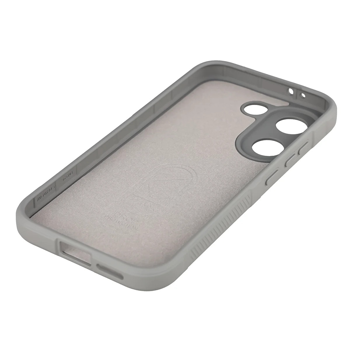 Husa Bizon Case Tur pentru Xiaomi POCO X8 Pro, Gri deschis