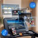 Banda de alergare electrica THUNDER 25 km/h, motor 6 CP, banda 58 cm, WiFi, ecran tactil 21 "5", Android, 180 kg