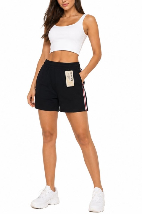 Pantaloni Black fish P741, Negru
