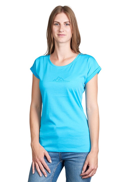 Tricou Fischer Aqua Femei, Albastru