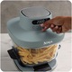 Friteuza cu aer cald Ninja CRISPi PRO XL 7-in-1 AS101EUGY, 2050W, capacitate 5,7L, sistem PowerPod, 2 recipiente sticla termorezistentă TempWare, 2 placi Crisper Plate cu invelis ceramic, baza modulara reglabila, gri
