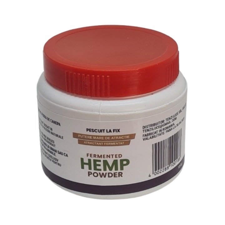 Canepa Fermentata Pudra, Pescuit La Fix, Fermentált Kenderpor, Adalékanyag és Ponty Csali Attraktáns, 100g