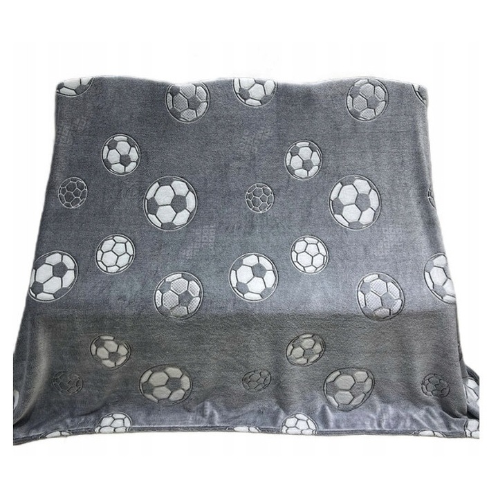 Focilabda témájú világító takaró 150x200, gyermek takaró, ajándék, játék