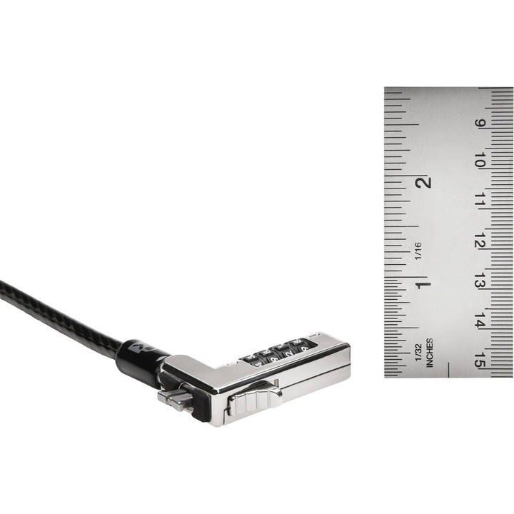 Laptop Kensington Slim combi lock (black/silver, standard)