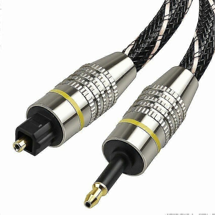 Digitális optikai kábel SPDIF 3.5mm fekete 5m
