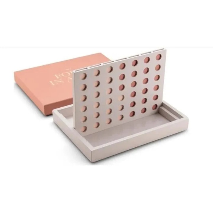 Joc de societate Connect 4, 2+ jucatori, multicolor, 19.8x26.3x1.8cm