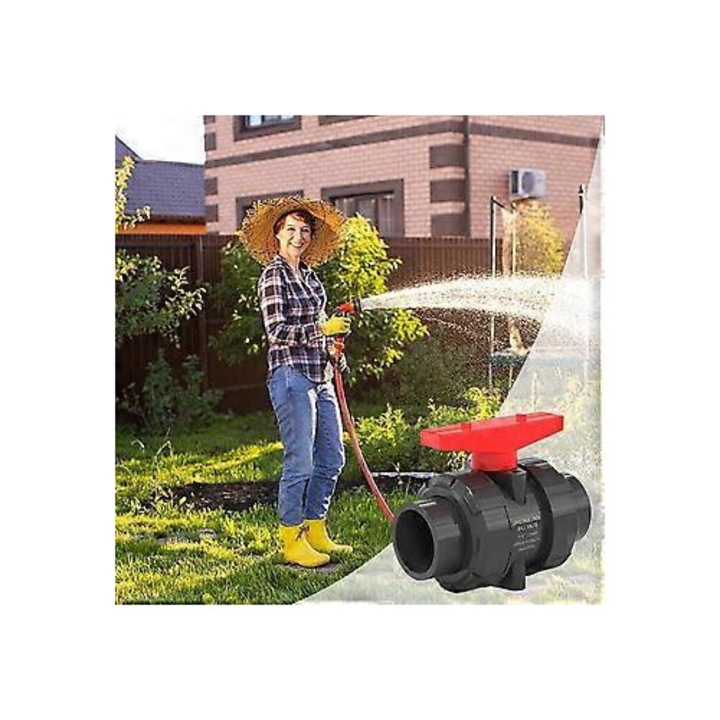 Robinet bila 50mm, rezistent la umiditate, etansare sudura, pentru gradina si piscina