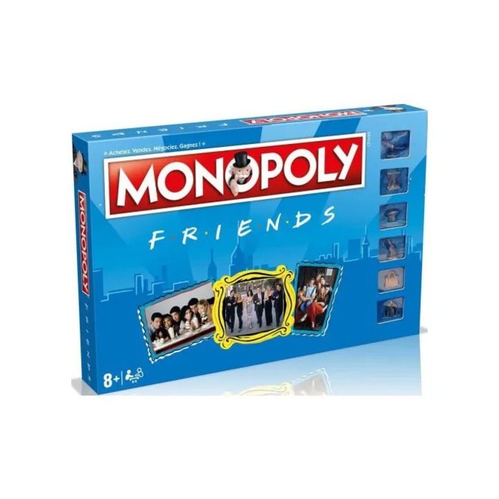 Настолна игра Monopoly Friends колекционен комплект многоцветен 30x30см