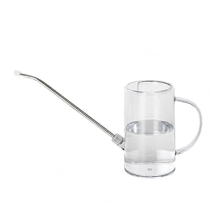 Stropitoare gradina 1L/1.5L, maner ergonomic, transparent, pipa lunga inox, plastic