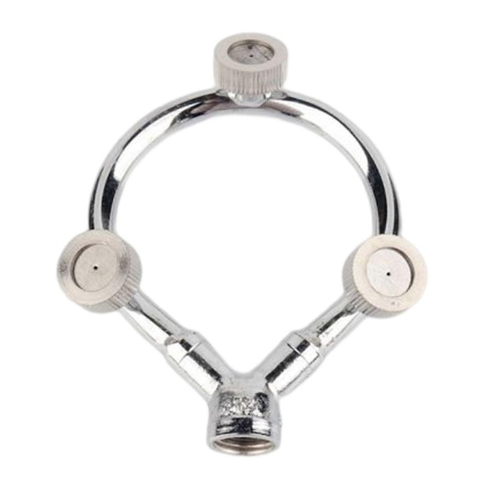 Duza pulverizator multifunctional inox 10x8.5cm 3-5 capete