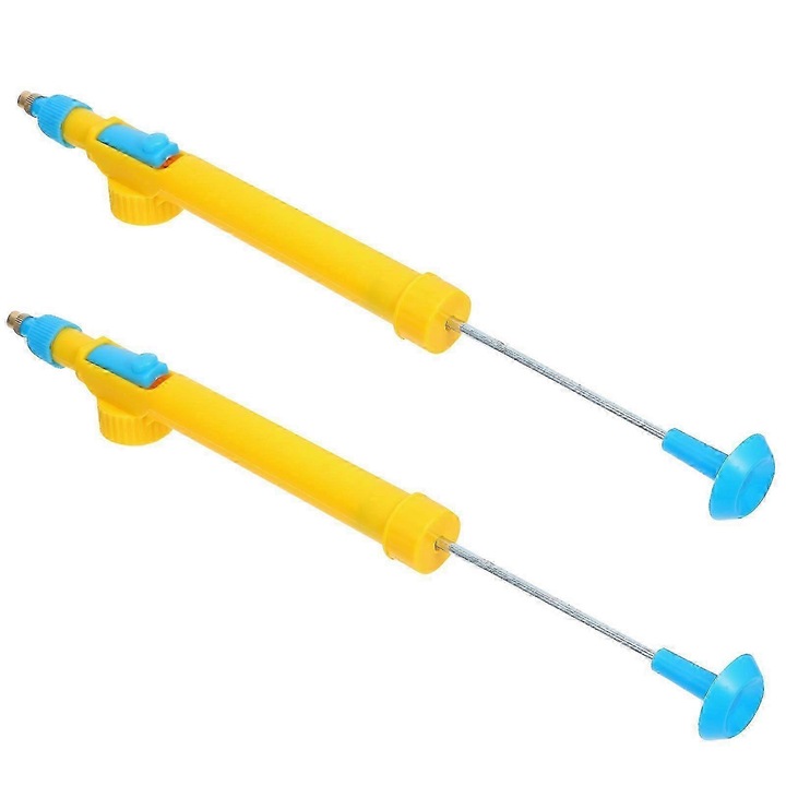 Capete pulverizatoare galbene pentru stropit, set 2 buc, ABS cupru, 28x2x2cm