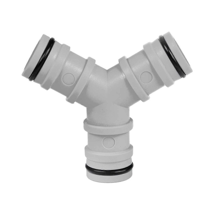 Conector rapid 3 cai pentru furtun 1 inch, 26mm, sistem rezistent