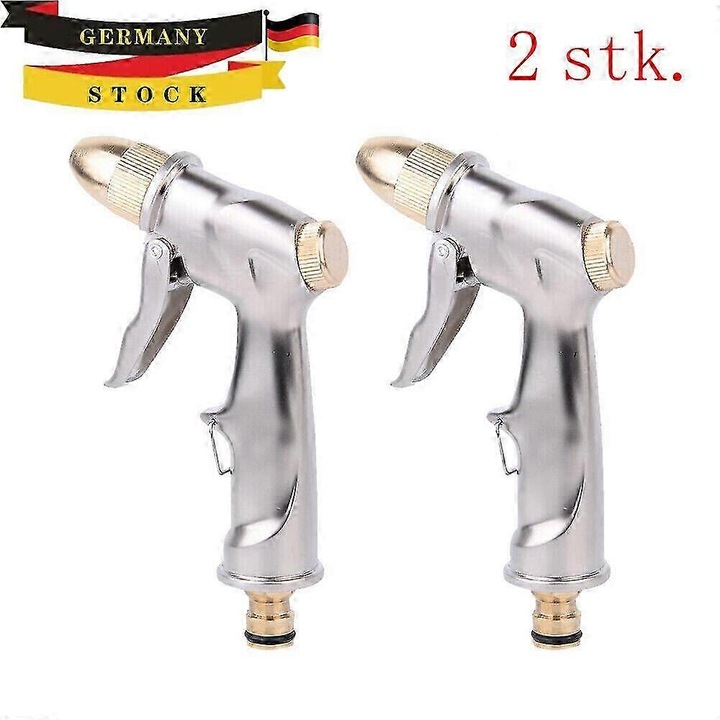 Pistol de stropit, 15m, presiune ridicata, rotativ, ajustabil, 8mm, metalic