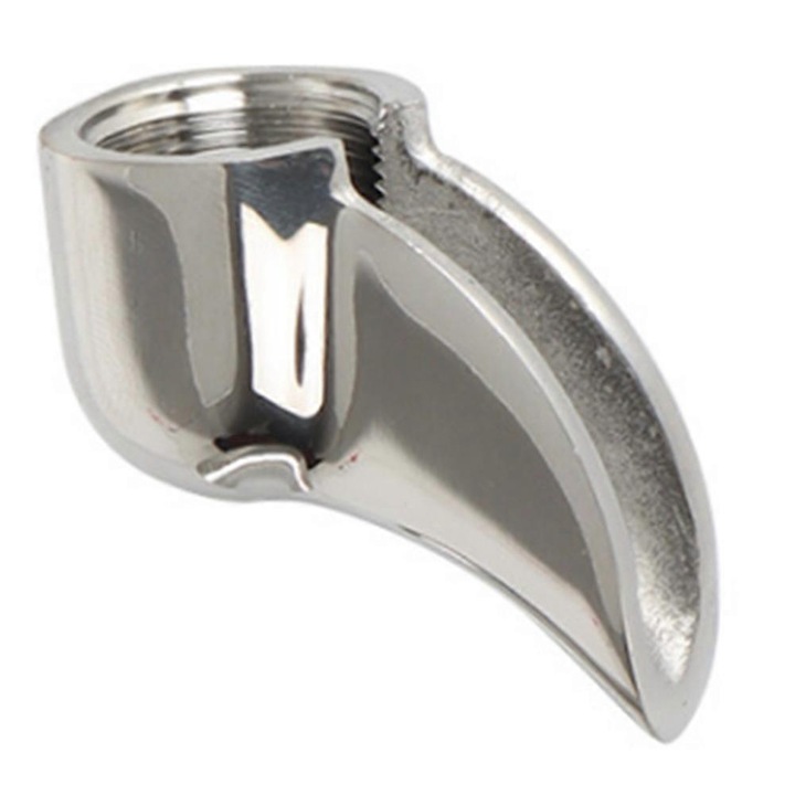 Duza de deviere pentru aparat cafea semi-automat, inox, argintiu, 58mm