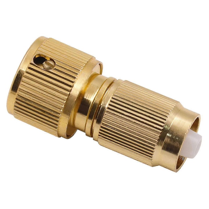 Conector furtun gradina aluminiu 6.25x2x2cm etans