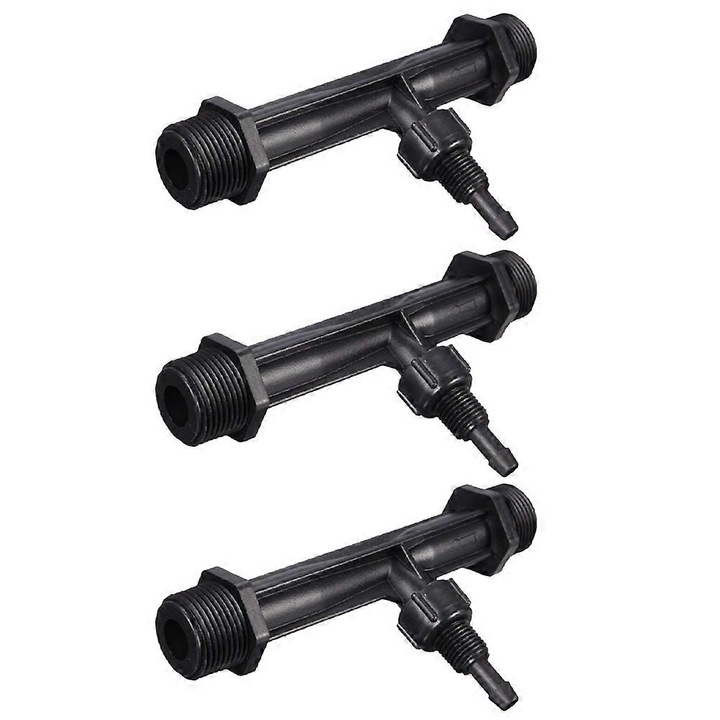 Dispozitiv irigare venturi 1 inch negru set 3 buc