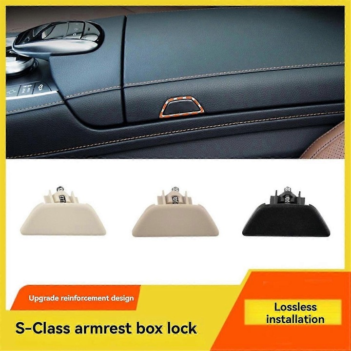 Maner comutator cotiera consola centrala Mercedes Benz S Class W222 negru