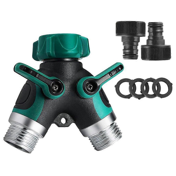 Distribuitor robinet 3/4 inch, 2 cai, reglabil, zinc, etansare cauciuc
