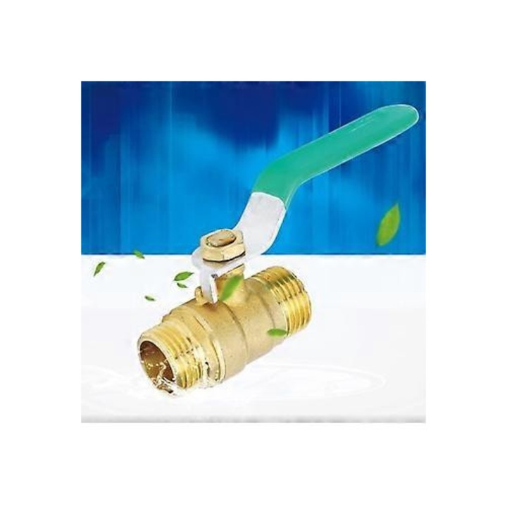 Set 3 robineti bila, alama, filet dublu 1/2in, rezistent, compact