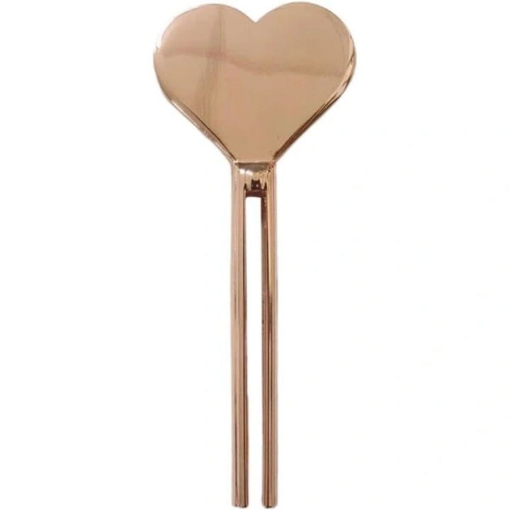 Adagoló tubus fogkrém rose gold fém inox