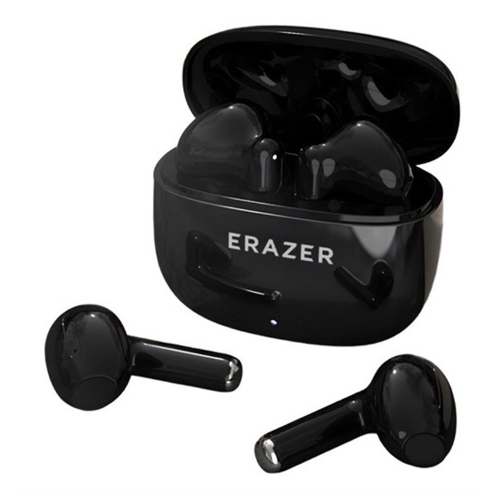 Lenovo erazer xt68 pro bluetooth fülhallgató sztereo, v5.4, tws, zajszűrő, mikrofon + töltőtok, fekete