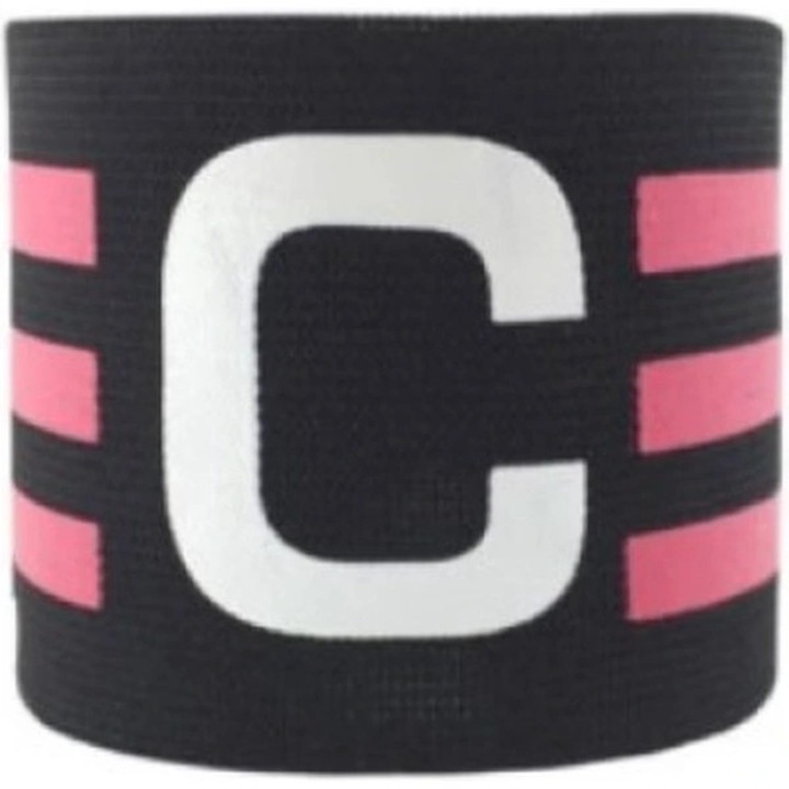 Banderola elastica pentru capitan, negru roz, marime peste brat