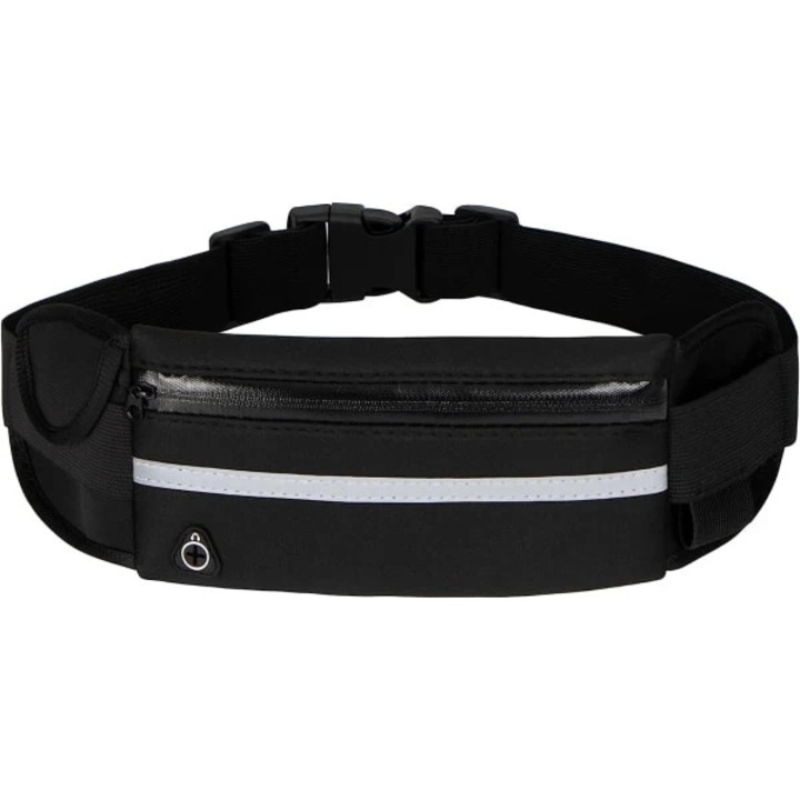 Borseta sport, ultrausoara, negru, marime universala