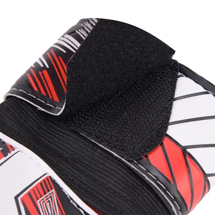 Manusi portar fotbal, protectie deget, rosu, marime unica