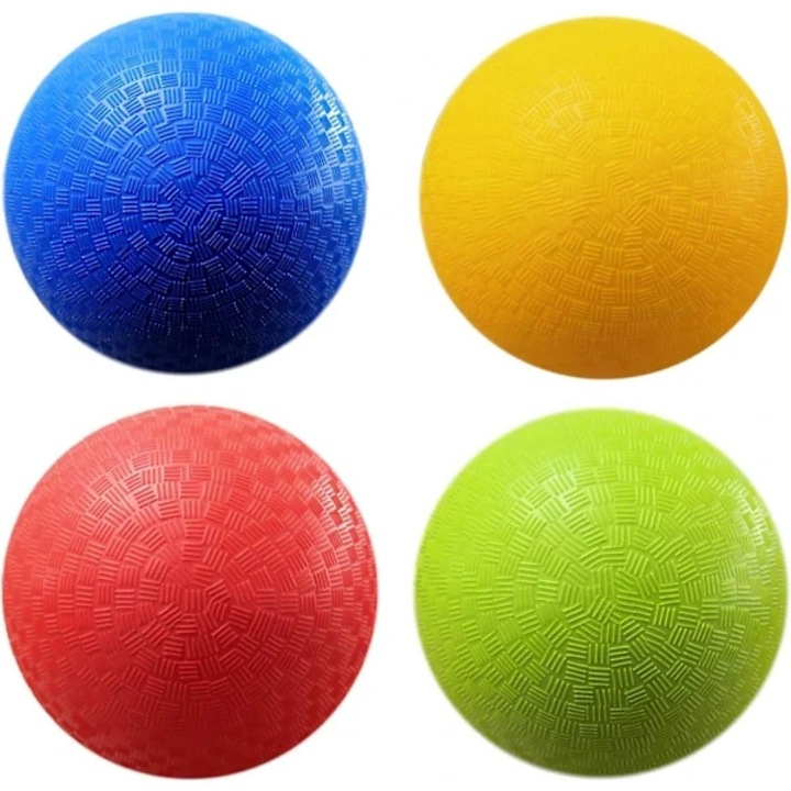 Dodgeball szett 8.5 inch, 4 db, többszínű, pumpával