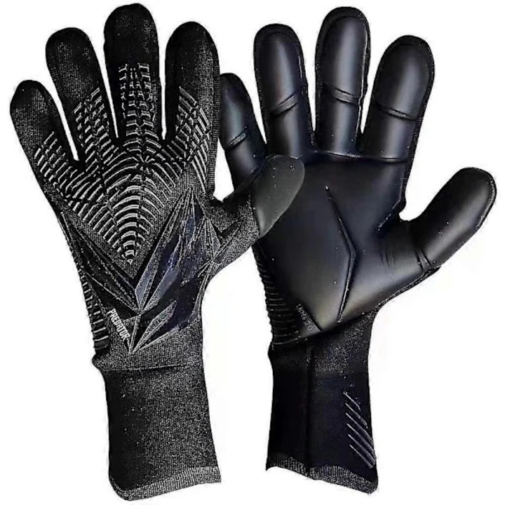 Manusi fotbal, silicon latex, negre, marimi 6-10, unisex