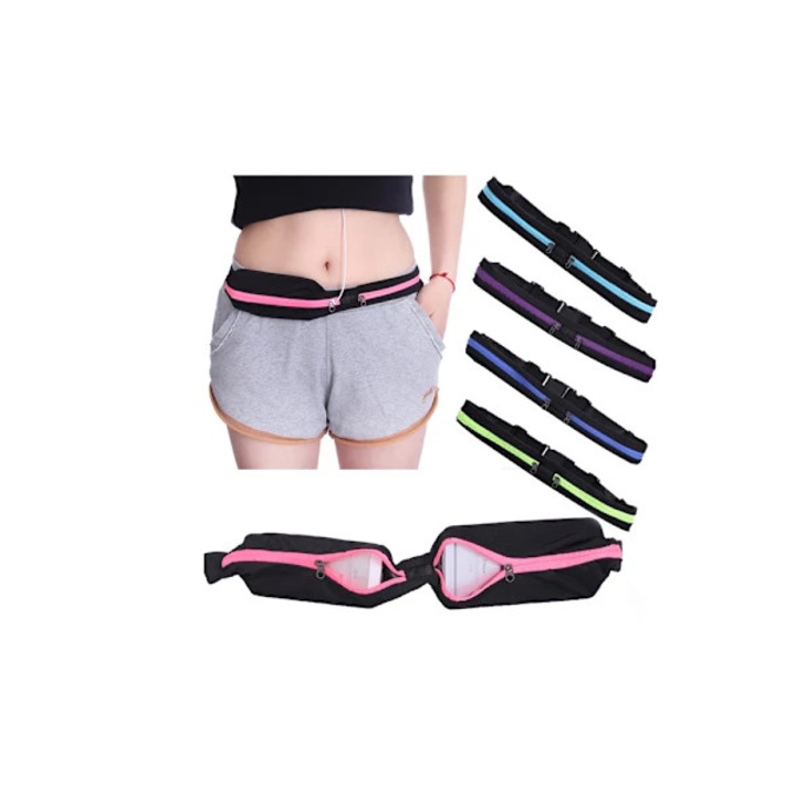 Borseta sport elastica impermeabila roz