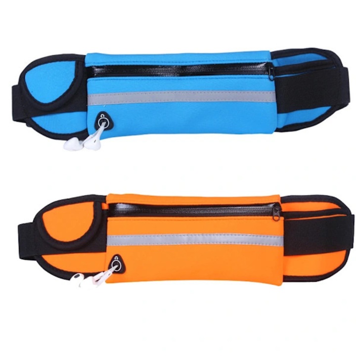 Borseta sport ajustabila albastru portocaliu 29x12cm